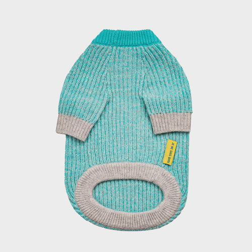 Marled Knit Dog Sweater – Soft Ribbed Pet Pullover for Small Dogs | Chihuahua, Pomeranian & Maltese