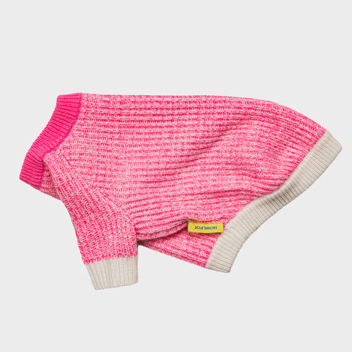 Marled Knit Dog Sweater – Soft Ribbed Pet Pullover for Small Dogs | Chihuahua, Pomeranian & Maltese
