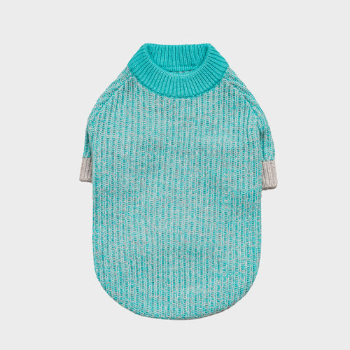 Marled Knit Dog Sweater – Soft Ribbed Pet Pullover for Small Dogs | Chihuahua, Pomeranian & Maltese